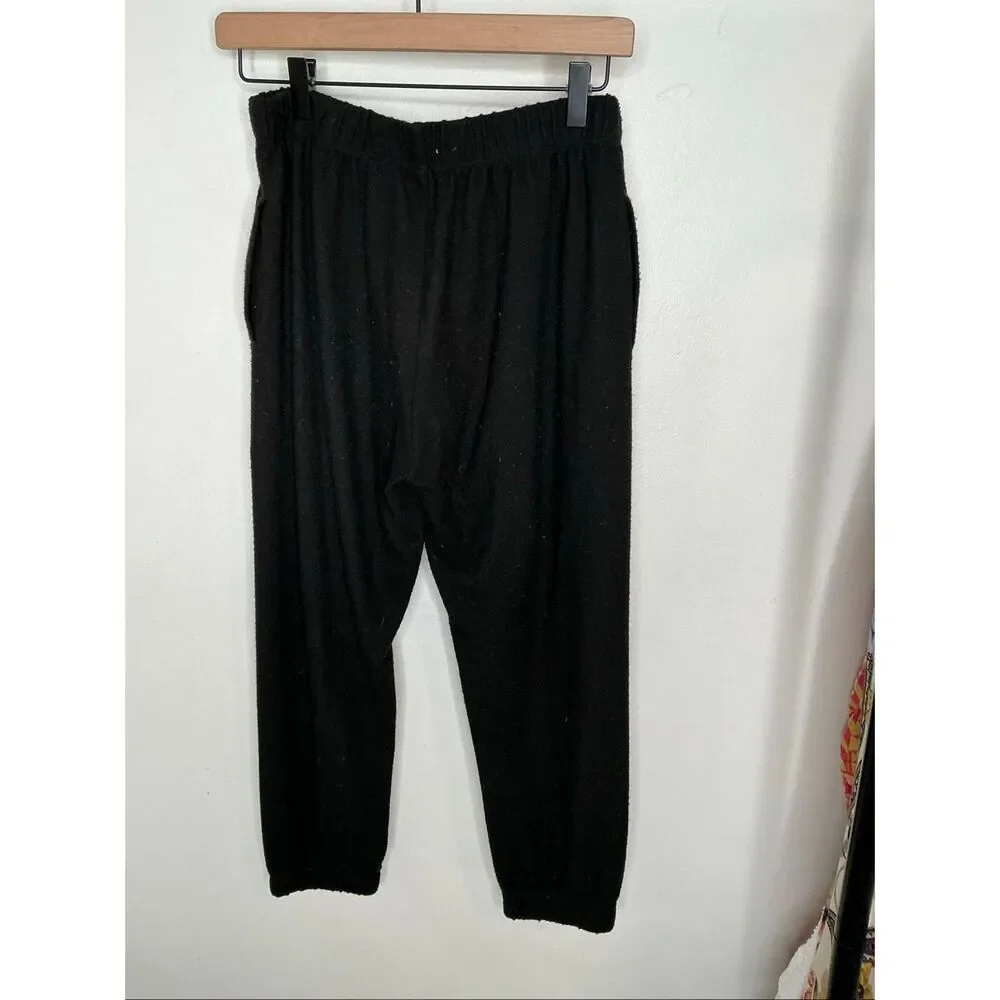 Donni. Sweater Henley Sweatpants | Black in Small